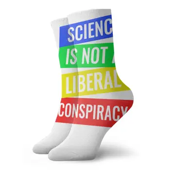 

Science Is Not A Liberal Conspiracy T-Shirt Classic socks