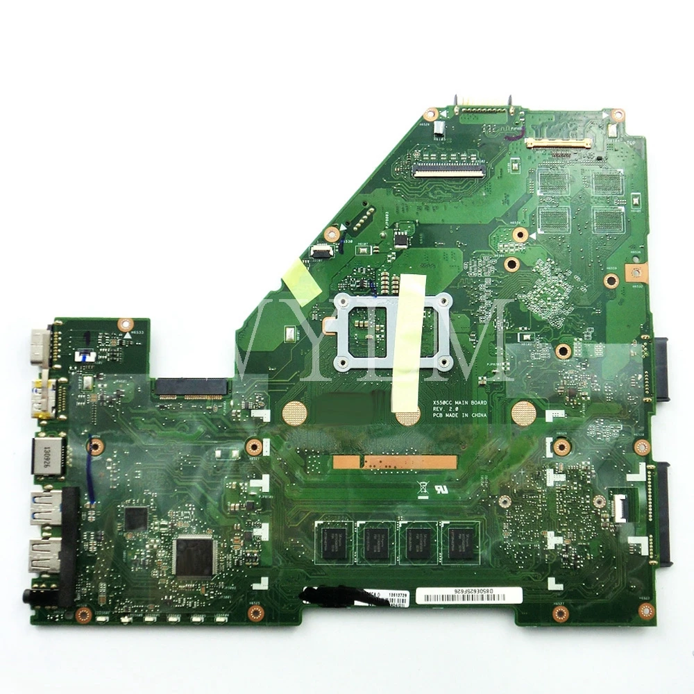  X550CA motherboard 4GB RAM 2117CPU mainboard REV2.1 For ASUS X550C X550CC A550C X550CL R510C Y581C 