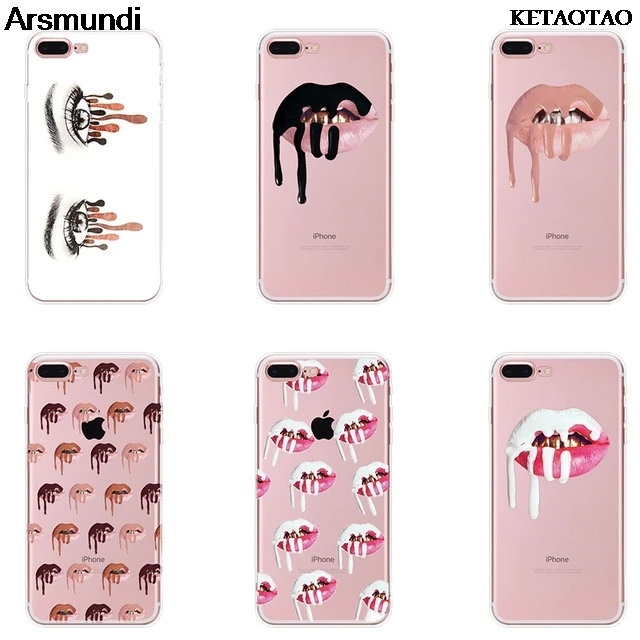 KETAOTAO 2018 чехлы для iPhone 4S 5C 5S 6 6S 7 8 Plus X прозрачные мягкие из ТПУ |