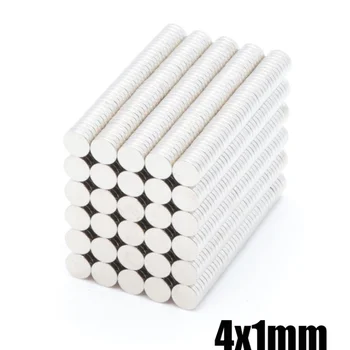 

100~5000PCS 4x1 Mini Small Round Magnets4mm*1mm Neodymium Magnet Dia 4x1mm Permanent NdFeB Super Strong Powerful Magnets 3*1 mm