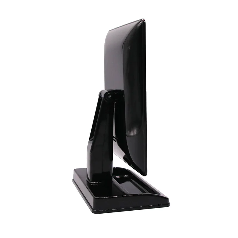 Plastic ABS Square Single Side LED Desktop Mirror Rotatable High Light Storage Light Included Touch Switch Desktop Makeup Mirror