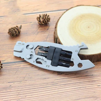 

6 in 1 multi tool EDC Gadget cycling Gadgets six models spanner Outdoor Camping Riding Multi-Function Gadgets