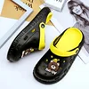 1-10y Kids Mules & Clogs Summer Boy Girl Sandals Cartoon Indoor Soft Bottom Beach Slippers Children Garden Shoes Hy21 2
