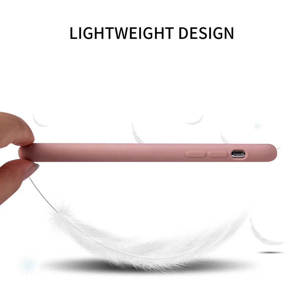 Mosunx для iphone 11, 6,1 дюймов и Pro Max, 6,5 дюймов, Pro, 5,8 дюймов, жидкий силиконовый гель, резина, полный корпус, ударопрочный, защитный