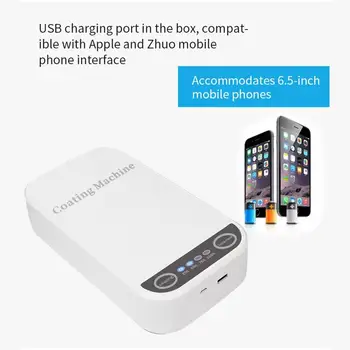 

Portable Usb UV Led Mask Sterilizer Box Anti Bacteria Ultraviolet Ray Disinfection for Mask Toothbrush Mobile Phone