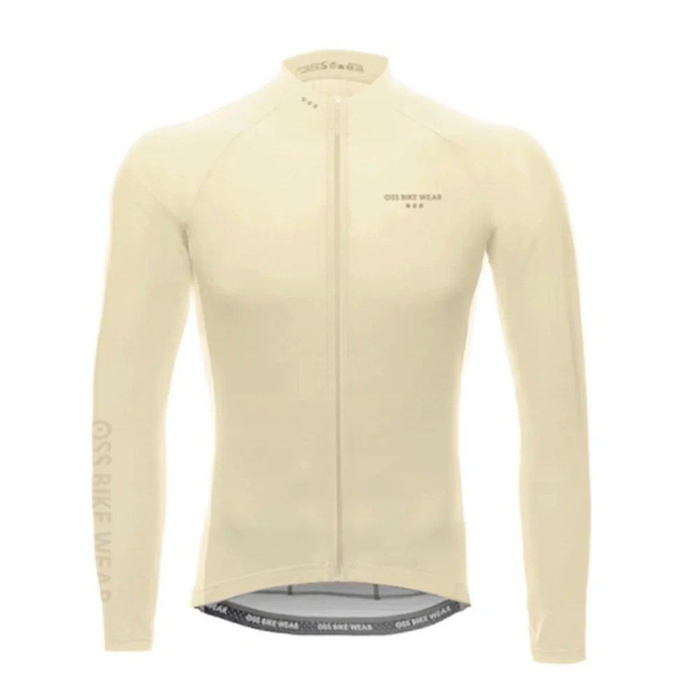 

OSS 2021 Велоспорт Джерси Зимняя велосипедная одежда флисовая Мужская куртка с длинным рукавом maillot ciclismo уличная спортивная одежда велосипедная одежда