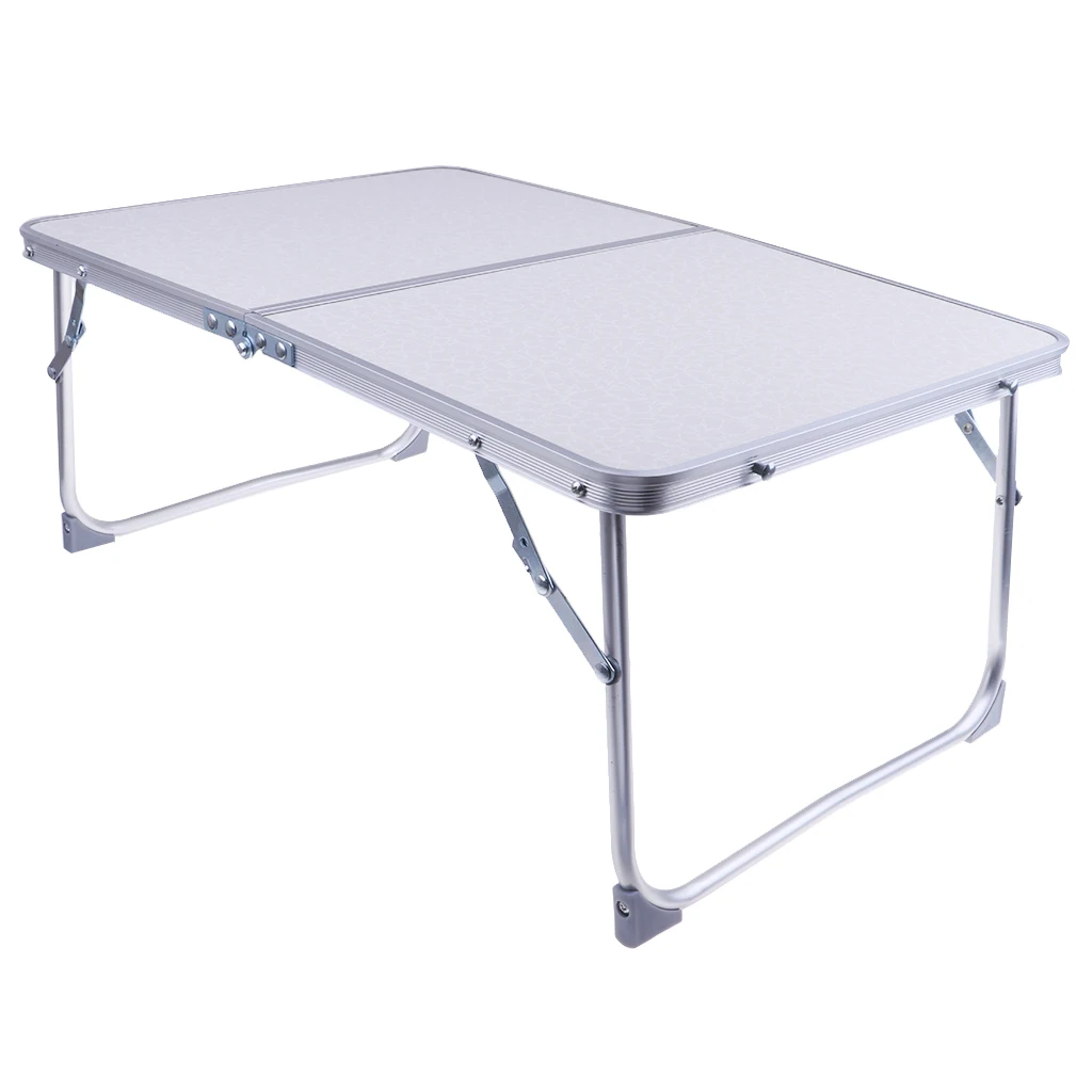 Portable Folding Table Heavy Duty Aluminum Camping Party Picnic BBQ Garden Desk