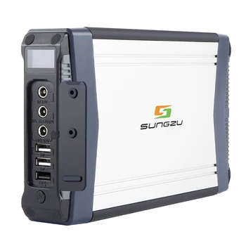 

52000mAh Portable Power Station Laptop Charger Power bank with Multiple Outputs 5V/12V/13.05V/17.5V/19V UVA Solar Charger