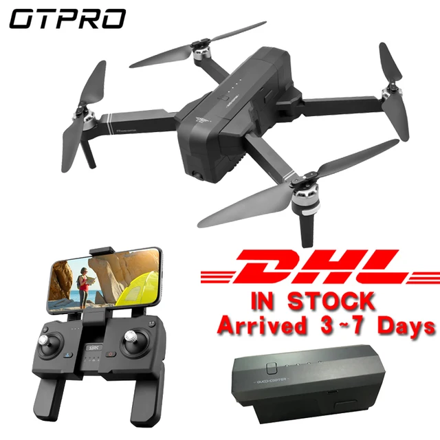 $249.99  OTPRO 4K GPS Drone With Wifi FPV Camera Brushless Quadcopter Foldable Dron RC MINI drones toys dhl 