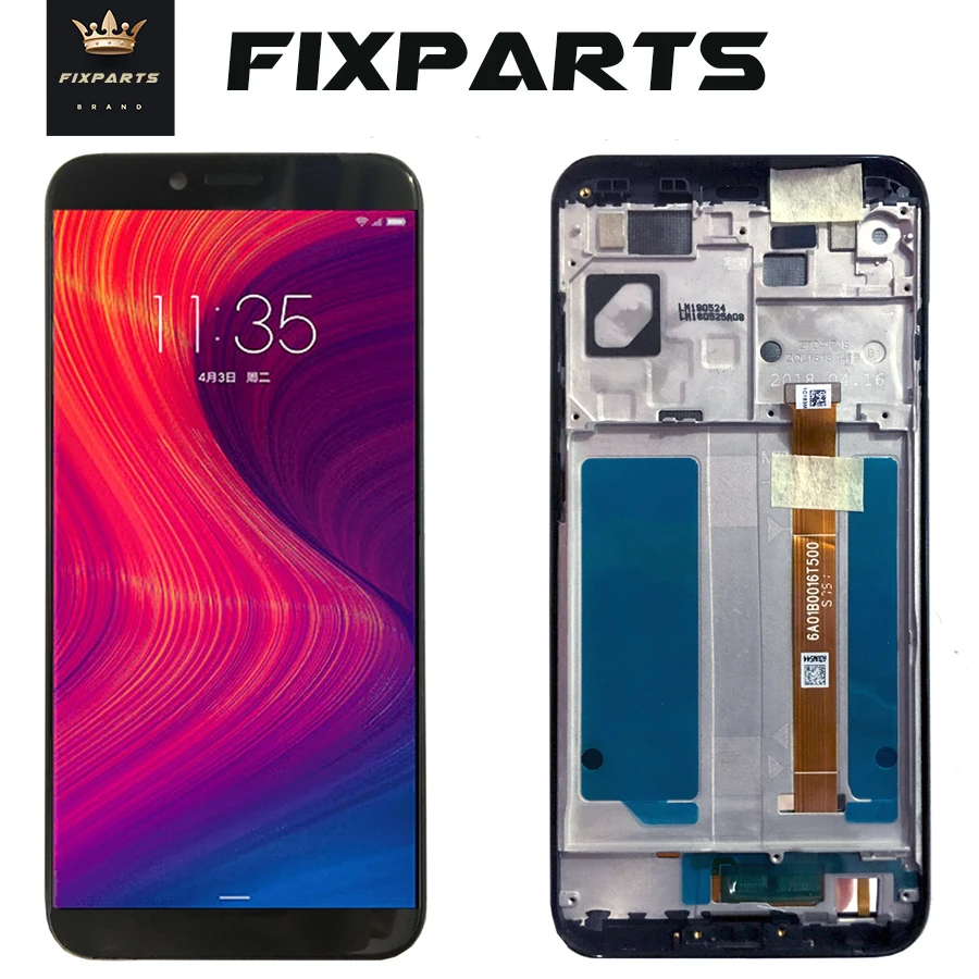 Новый ЖК-дисплей Lenovo K5 Play L38011 дигитайзер сенсорного экрана в сборе с рамкой