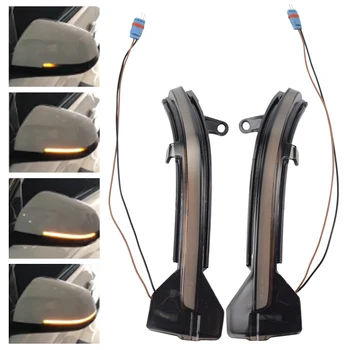 

LED Dynamic Turn Signal Light Sequential Side Mirror Indicator Blinker For BMW 5 6 7 Series F10 F11 F07 F06 F12 F13 F01
