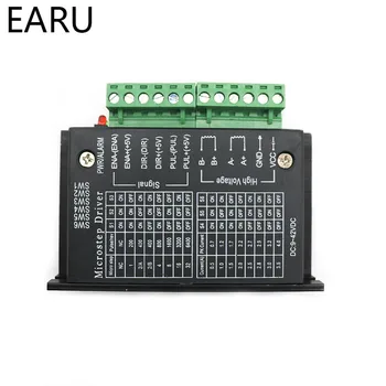 

Free Shipping Stepper Motor Driver Microstep Driver Digital TB6600 DC9-42VDC Nema23 1 Axis 2phase 4A CNC Router Controller