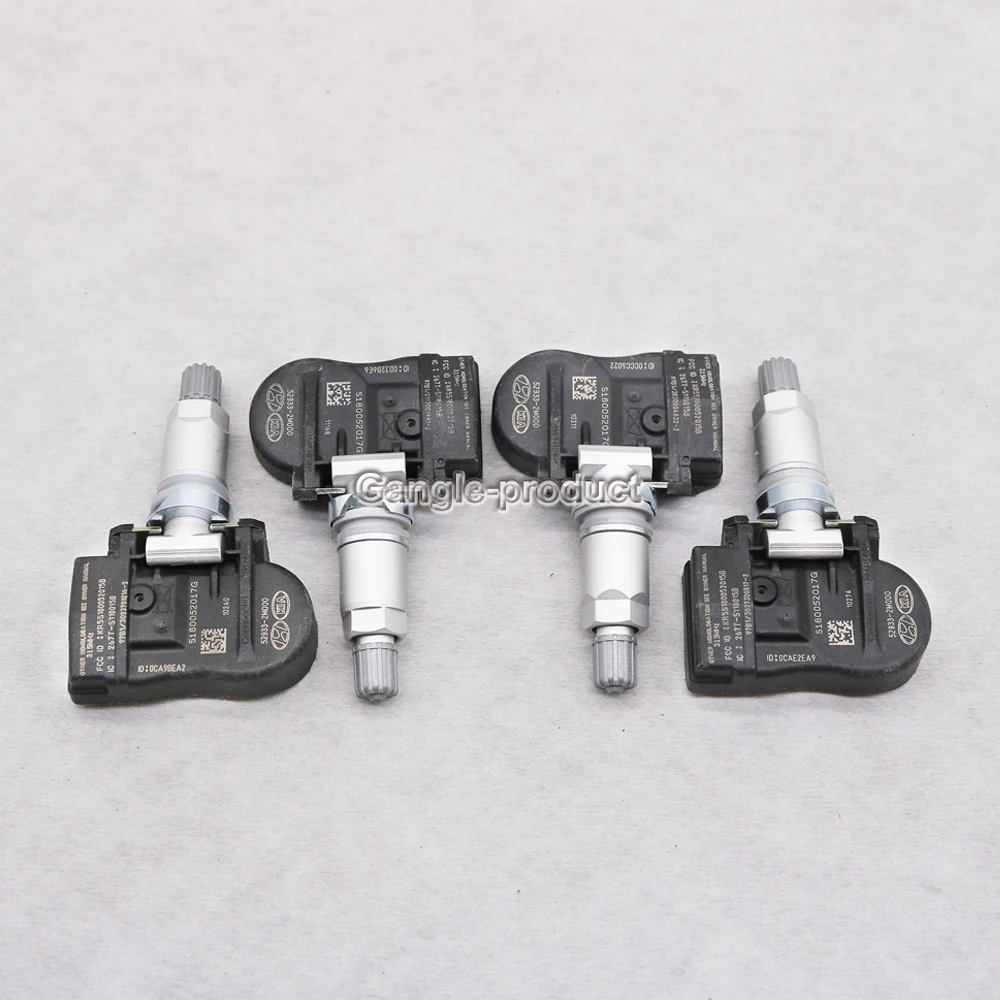 4pcs 529332m000 Tire Pressure Monitor Sensor For Hyundai Accent