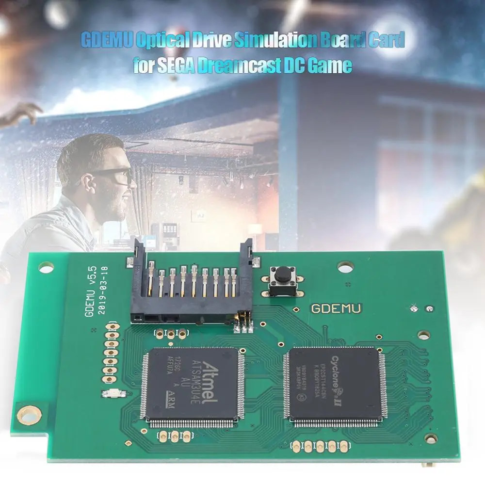 Доска для моделирования оптического привода для Sega Dreamcast DC GDEMU VA1 игры