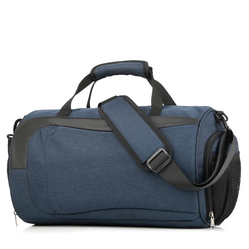 Вместительные портативные сумки для путешествий многофункциональные дорожные сумки Сумка для фитнеса Спортивная тренировочная одноточечная косая сумка - Цвет: Blue1