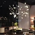 Скандинавские подвесные светильники Гостиная Бар Decorote Led подвесной светильник художественная цветная Подвесная лампа для спальни столовая светильники