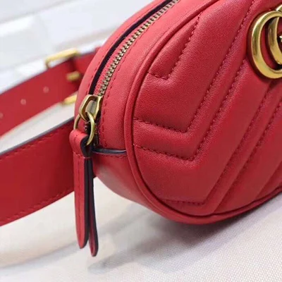 Новые сумки для женщин, поясная сумка, женская сумка с круглым ремнем, роскошная брендовая сумка из натуральной кожи, новая модная Высококачественная сумка - Цвет: red