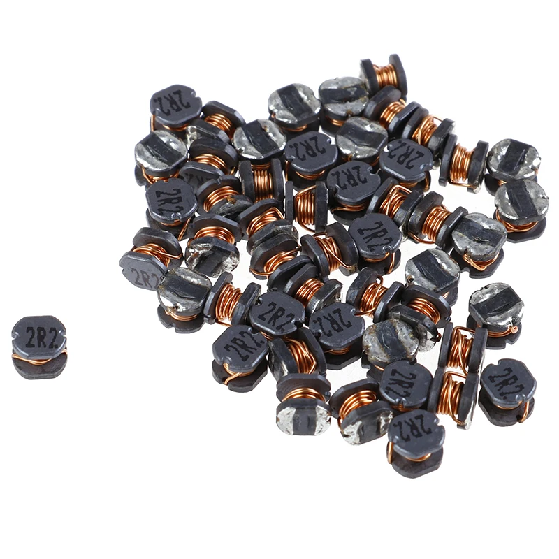 50 шт./лот SMD силовой индуктор CD52 10uH 2.2uH 5 мм* 5 мм* 4,5 мм