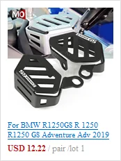 Motorcycle Exhaust Pipe Header Wrap Water Cooled Heat Shield Guard Cover For BMW R1250GS R1150GS Adventure R1100GS R100GS F800GT