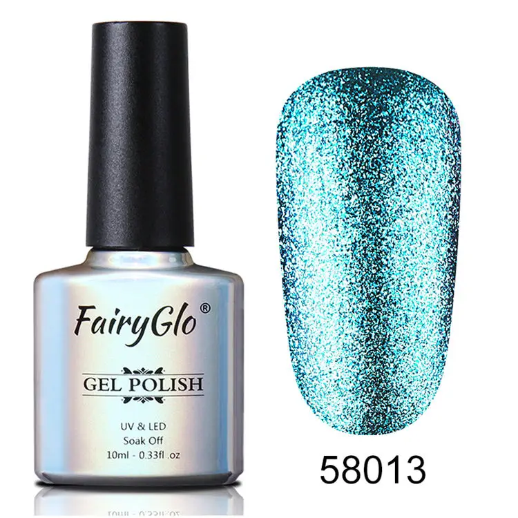 BJJ58013 FairyGlo 10 мл Платиновый Гель-лак для ногтей впитывающий блеск Гибридный лак Полупостоянный эмалированный лак для нейл-арта Маникюр для гелей - Цвет: BJJ58013