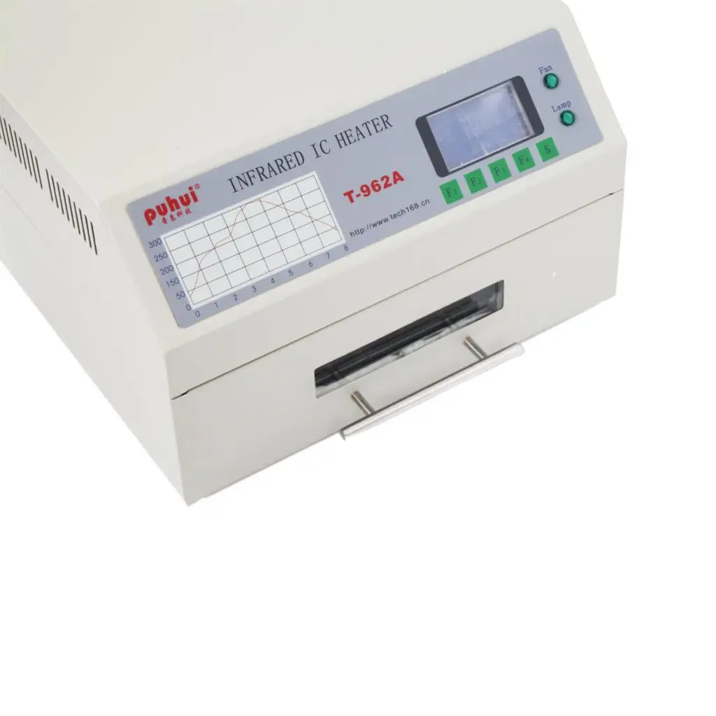 T-962A инфракрасная духовка для заправки 1500 Вт инфракрасный IC-нагреватель T962A BGA bead