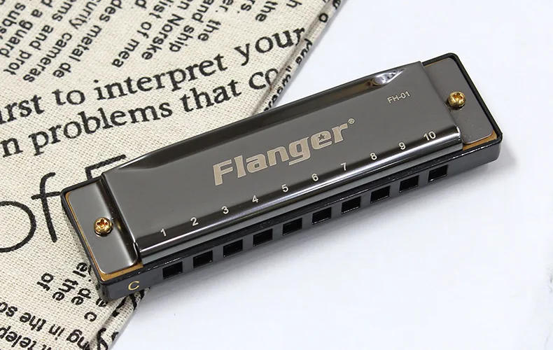 Flanger/Flageboiler C Tune Blues инструмент Брюс десять отверстий для взрослых студентов детская Губная гармошка для начинающих