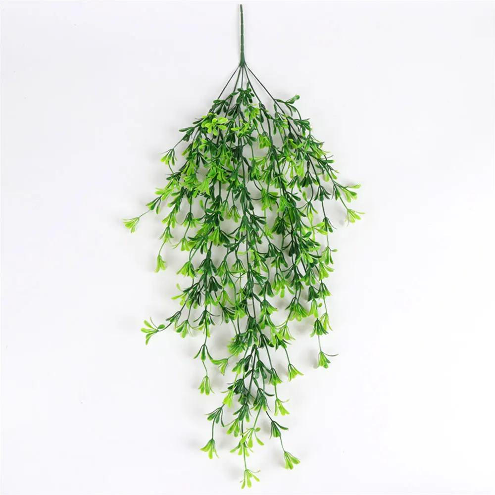 Green Многоцветные красивые модные реалистичные декоративные цветы искусственные декоративные цветы лоза DIY Ручная работа для спальни - Цвет: Green