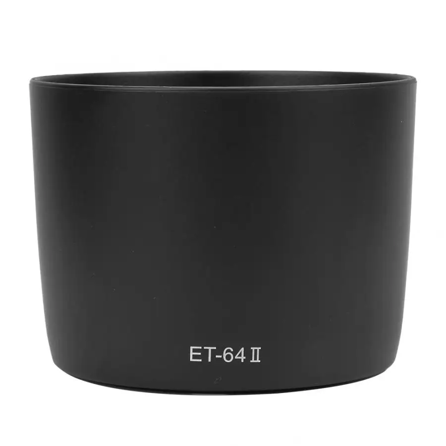 ET-64II Quality Plastic Camera Lens Hood Shade for Canon EF-S EF 75-300mm f/4.0-5.6 IS USM