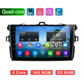 

HD 9" 2Din Android 9.1 Car Radio Multimedia Player For Toyota Corolla 2006-2013 Car Autoradio Stereo GPS Navigation Wifi