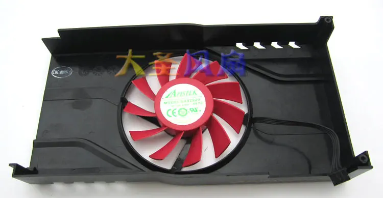 GA82S2U 0.45A Вентилятор охлаждения для видеокарты gainard GTX560Ti PLA08015S12HH DC12V 0.35A GA82S2U0.45A - Цвет лезвия: GA82S2U 0.45A