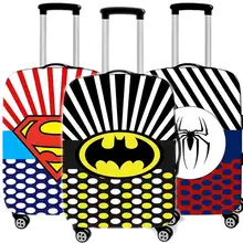 Мультфильм Бэтмен чемодан защитный чехол для путешествий чемодан утолщаются пылезащитный чехол Аксессуары чемоданы Органайзер 18-32 xl дюймов
