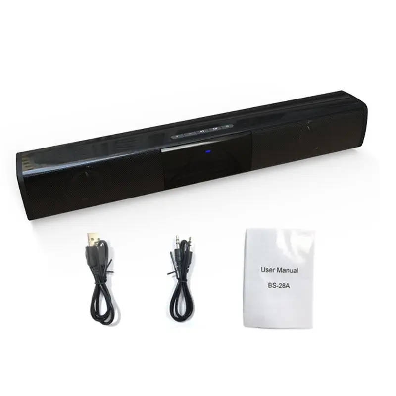 

BS-28 Sound Bar Bluetooth 4.2 Speaker Home Theater TV Soundbar System Subwoofer