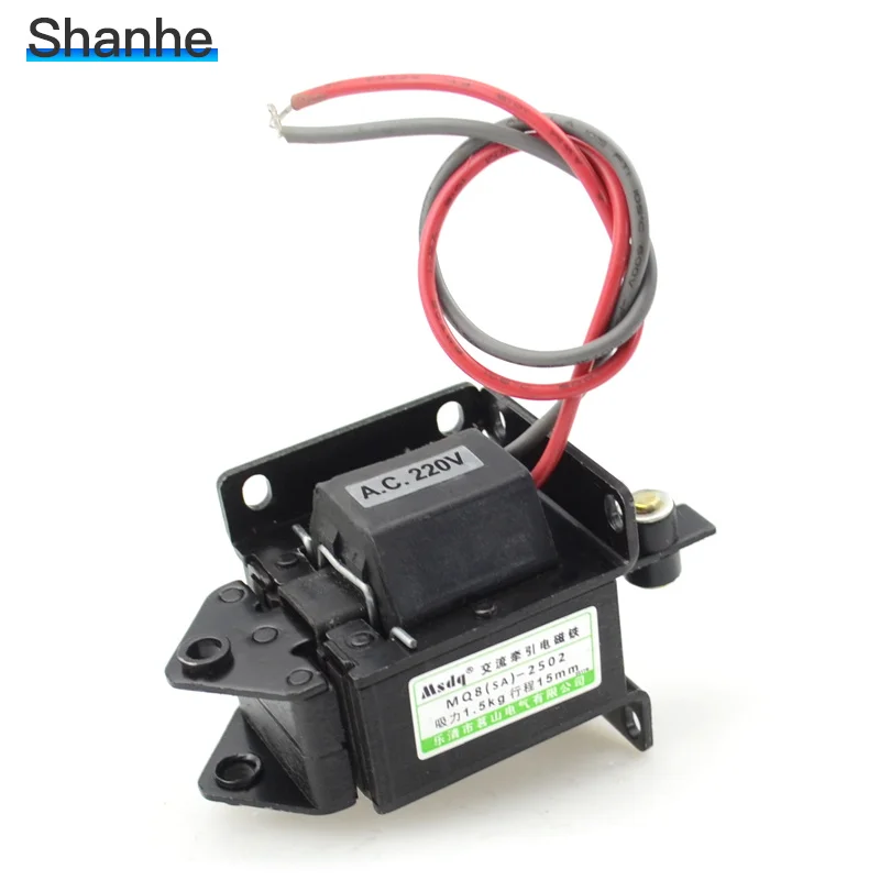 SA-2502 Лифт 1,5 кг AC220V Тяговый Электромагнит