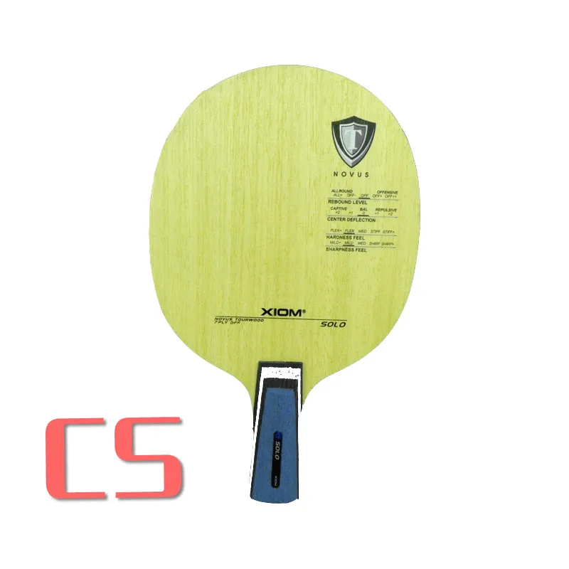 penhold short CS XIOM SOLO ракетка для настольного тенниса лезвие ракетка для пинг-понга Tenis De Mesa весло - Цвет: penhold short CS