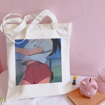

New Japanese Shoulder Bag Light And Handy Harajuku Korea Ulzzang Sweet Female Canvas Cartoon University Interesting Impression