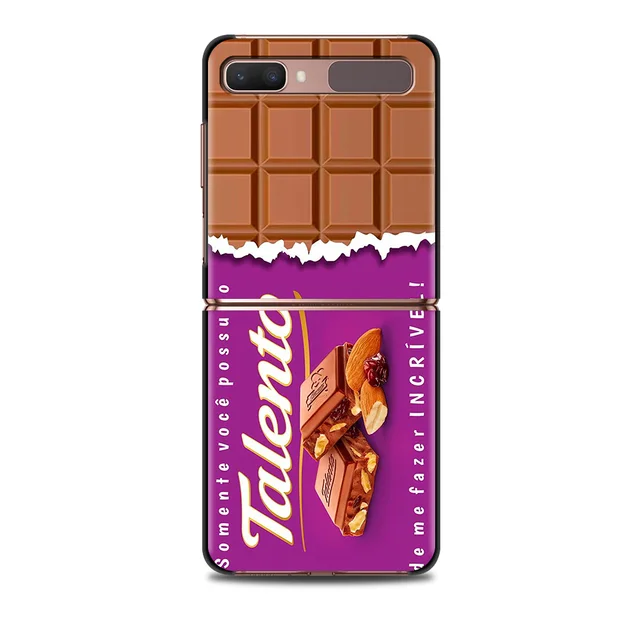 Phone Case For Samsung Galaxy Z Flip3 5G z flip 3 5G zFlip Cover Cellphone Shell Fundas M&M's Chocolate Nutella Bottle B06
