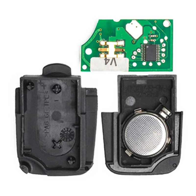 Keyecu Замена дистанционного брелок для RS6 A3 A4 A6 Quattro 1997 1998 1999 2000 2001 ключи, артикулы: 4D0 837 231 R
