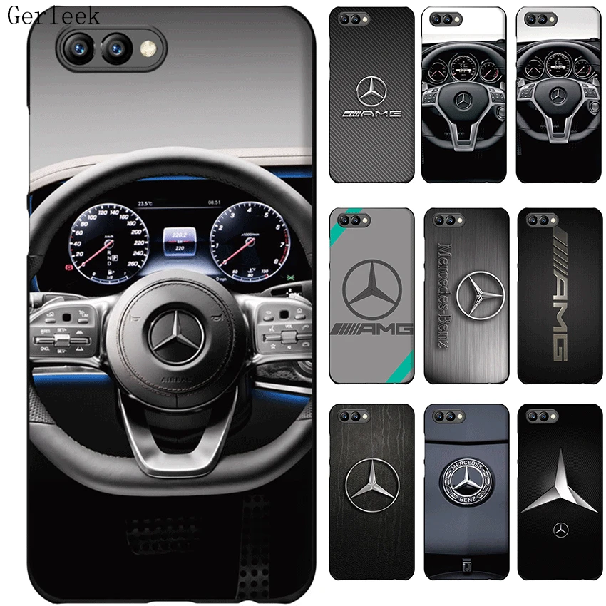 

Mobile Phone Case For Huawei Honor Note 10 6A 7A 7C 7X 8X 8 8C 9 10 Lite Cover Mercedes Logo Casing Shell