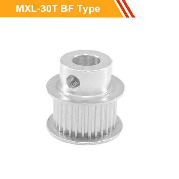 

MXL 30T Toothed Pulley Wheel 7mm/11mm Belt Width MXL Type Transmission Pulley 5/6/6.35/7/8/10/12mm Bore Timing Belt Pulley