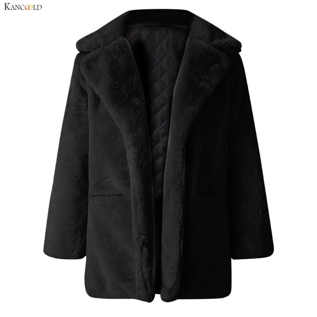 KANCOOLD пальто женское зимнее пальто теплая верхняя одежда кардиган с длинным рукавом Pock модные новые пальто и куртки для женщин 2019Oct23