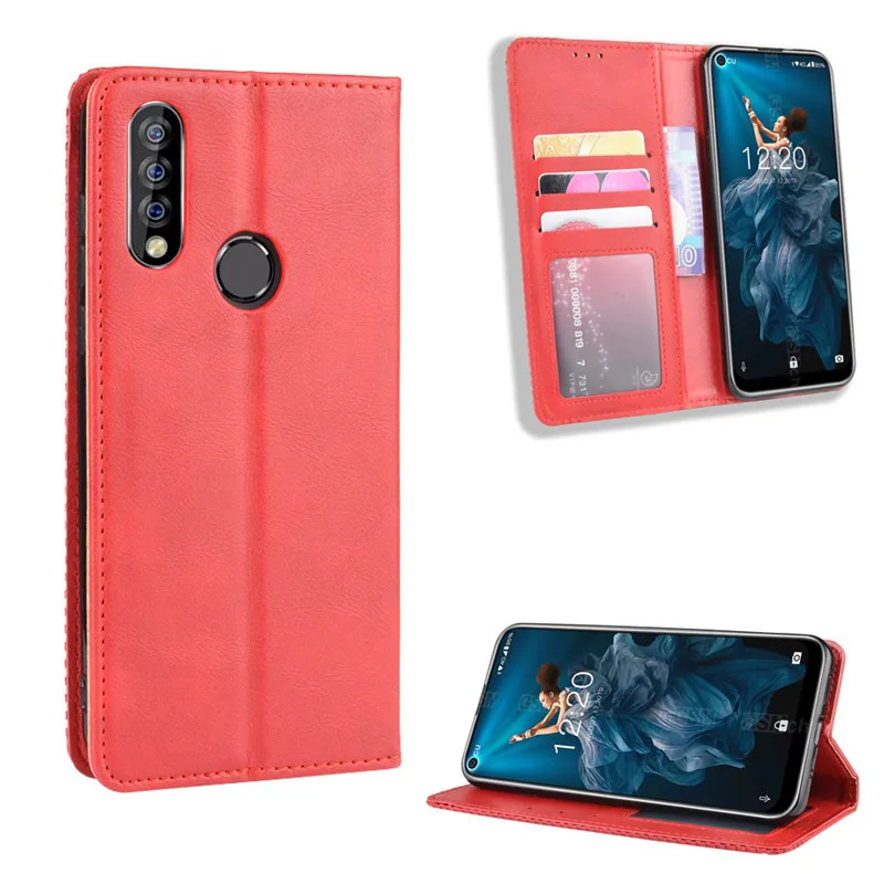 Oukitel C17 Премиальный кожаный чехол-книжка чехол для телефона Oukitel C17 PRO из мягкой кожи фото женский кошелек