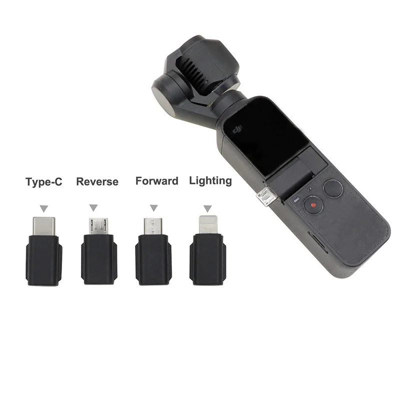 Osmo Карманный смартфон адаптер телефонный разъем Micro USB TYPE-C Android IOS разъем для iPhone телефон для DJI OSMO Карманный