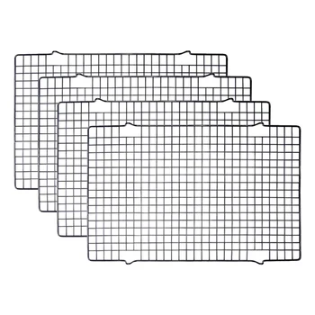 

Stainless Steel Nonstick Cooling Rack Metal Baking Grid Racks Kitchen Oven Baking Cookies Biscuits Bread Muffins Shelf Bakeware