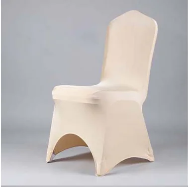 100 шт лайкра спандекс чехлы на кресла стрейч банкетные чехлы для стульев Чехлы Свадебные украшения - Цвет: Прозрачный