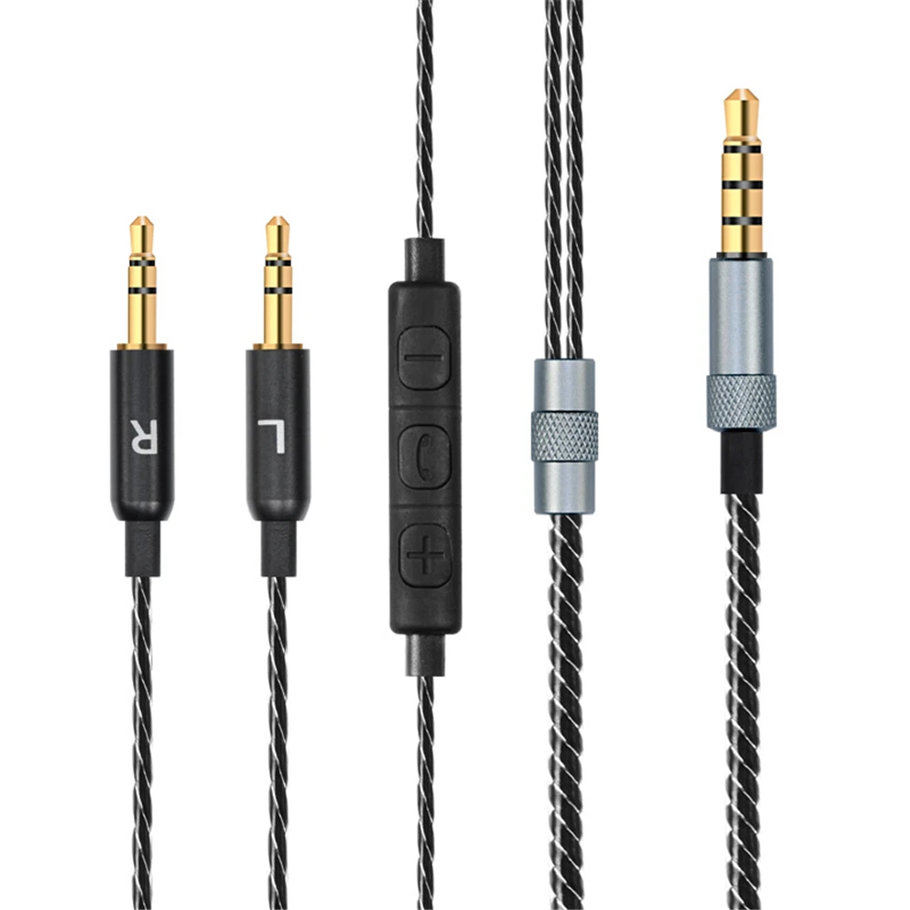 OFC Replacement Stereo Audio Cable Extension Cord for Sol Republic Master Tracks HD HD2 V8 V10 V12 MFI X3 Ultra XC Headphones |