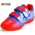 Мода Shinny Kids Soccer Shoes Indoor Hook-Loop Futsal Shoes Letter Pringting Short Spike Football Shoes Kids futbol 2020 kids