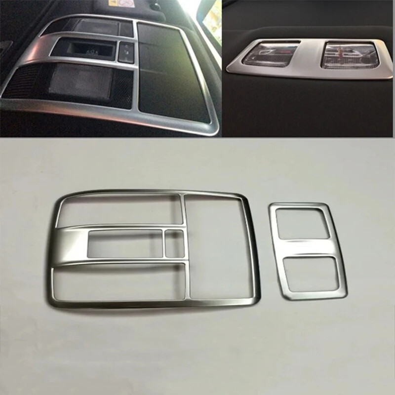 

ABS Plastic For Mazda CX-3 CX3 2016 2017 2018 Reading light lamp Modeling Frame Cover trim car styling auto accessories 2PCS