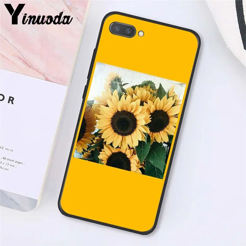 Great Aesthetic art Pink Yellow Sunflower Rose