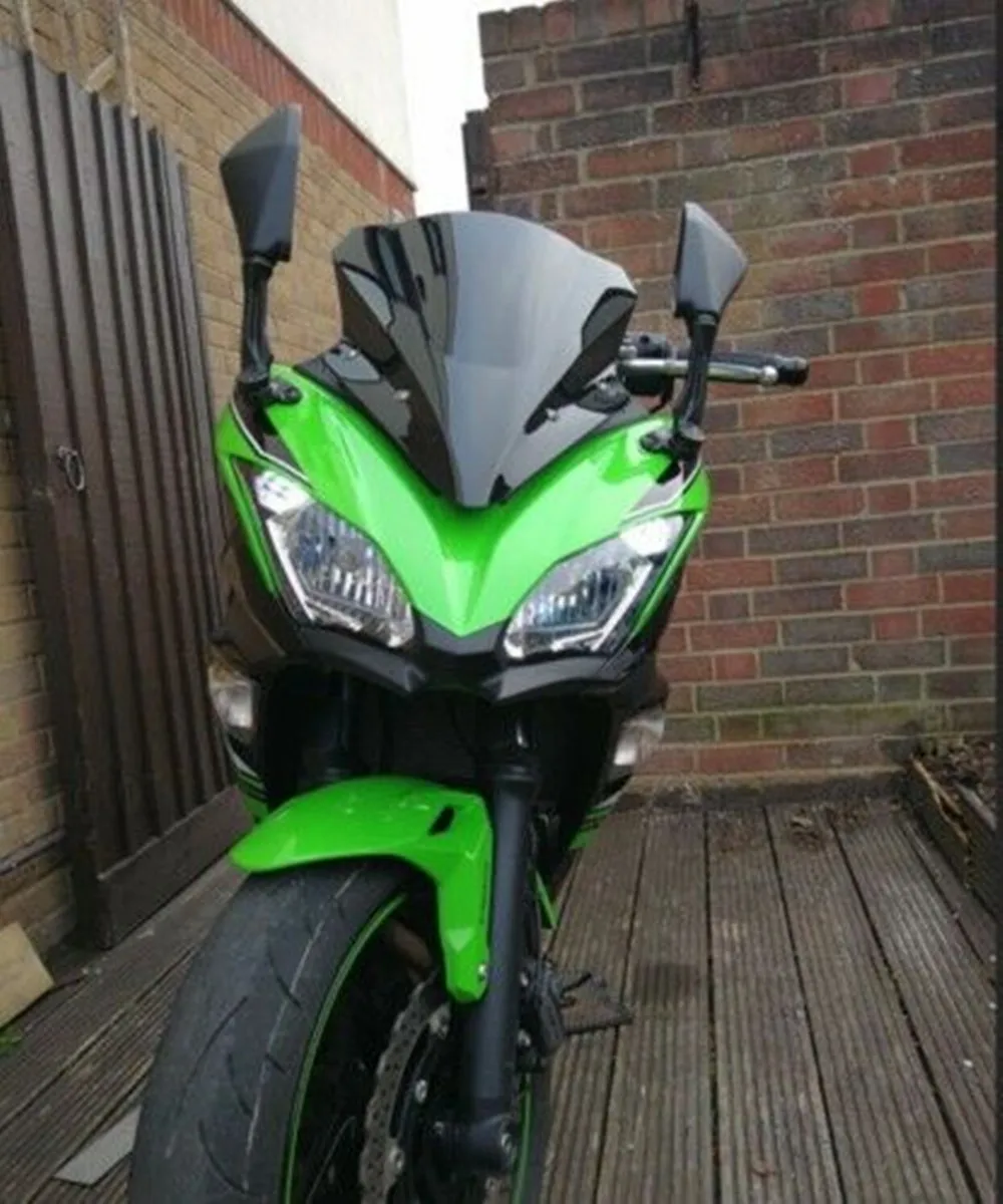 Мотоцикл черный стеклоочиститель лобового стекла для KAWASAKI Ninja650 Ninja 650 ABS