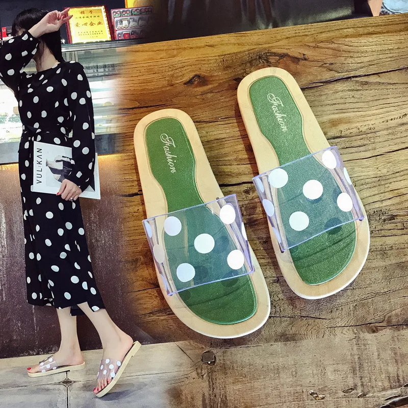 

Slipper Women's Summer Fashion Outer Wear 2019 New Style Korean-style Versatile Anti-slip Slippers Students Sandals Flat Sandals